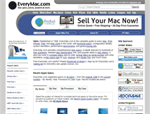 Tablet Screenshot of everymac.com